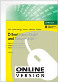 Kock / Stüwe |  Öffentliches Recht und Europarecht | Online-Buch |  Sack Fachmedien