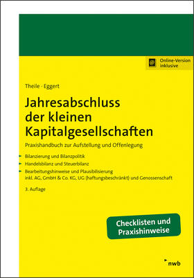 Theile / Eggert | Jahresabschluss der kleinen Kapitalgesellschaften | Online-Buch | sack.de