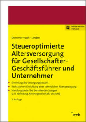 Dommermuth / Linden | Altersversorgung für Unternehmer und Geschäftsführer | Buch | sack.de