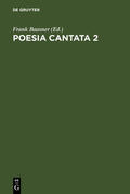 Baasner |  Poesia cantata 2 | Buch |  Sack Fachmedien
