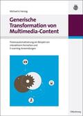 Herzog |  Generische Transformation von Multimedia-Content | Buch |  Sack Fachmedien