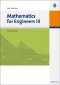 Baumann |  Mathematics for Engineers III | eBook | Sack Fachmedien