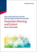 Buzacott / Schneider / Corsten |  Production Planning and Control | Buch |  Sack Fachmedien