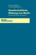 Benda-Beckmann |  Gesellschaftliche Wirkung von Recht | Buch |  Sack Fachmedien