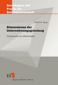 Corsten |  Dimensionen der Unternehmensgründung | Buch |  Sack Fachmedien