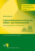 Behringer |  Unternehmensbewertung der Mittel- und Kleinbetriebe | Buch |  Sack Fachmedien