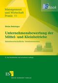Behringer |  Unternehmensbewertung der Mittel- und Kleinbetriebe | eBook | Sack Fachmedien
