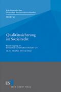 Rolfs |  Qualitätssicherung im Sozialrecht | Buch |  Sack Fachmedien