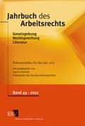 Schmidt |  Jahrbuch des Arbeitsrechts | Buch |  Sack Fachmedien