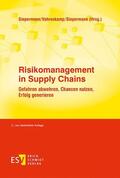 Siepermann / Vahrenkamp |  Risikomanagement in Supply Chains | Buch |  Sack Fachmedien