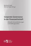 Beyer / Heyd |  Corporate Governance in der Finanzwirtschaft | eBook | Sack Fachmedien