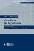 Behringer |  Compliance für Aufsichtsräte | eBook | Sack Fachmedien
