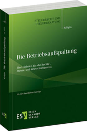 Kaligin | Die Betriebsaufspaltung | Buch | sack.de