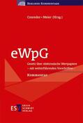 Conreder / Meier |  eWpG | Buch |  Sack Fachmedien