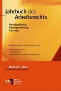 Schmidt |  Jahrbuch des Arbeitsrechts 58 | Buch |  Sack Fachmedien
