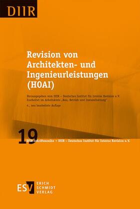 DIIR - Arbeitskreis "Bau | Revision von Architekten- und Ingenieurleistungen (HOAI) | Buch | sack.de
