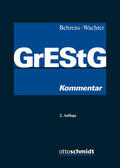 Behrens / Wachter |  Grunderwerbsteuergesetz: GrEStG | Buch |  Sack Fachmedien