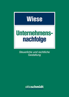 Wiese | Unternehmensnachfolge | Buch | sack.de