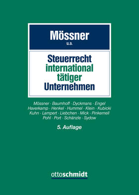 Mössner | Steuerrecht international tätiger Unternehmen | Buch | sack.de
