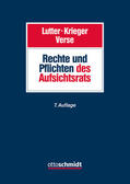 Lutter / Krieger / Verse |  Rechte und Pflichten des Aufsichtsrats | Buch |  Sack Fachmedien