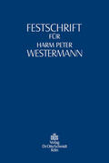 Aderhold / Grunewald / Klingberg |  Festschrift für Harm Peter Westermann | eBook | Sack Fachmedien