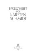 Bitter / Lutter / Priester |  Festschrift für Karsten Schmidt | eBook | Sack Fachmedien