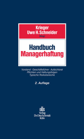 Krieger / Schneider / Altmeppen | Handbuch Managerhaftung | E-Book | sack.de