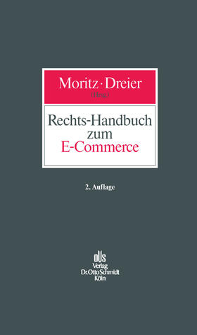 Moritz / Dreier / Betten | Rechts-Handbuch zum E-Commerce | E-Book | sack.de