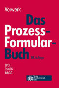 Vorwerk / Bacher / Bartmann |  Das Prozessformularbuch | eBook | Sack Fachmedien
