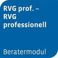  Beratermodul RVG professionell | Datenbank |  Sack Fachmedien
