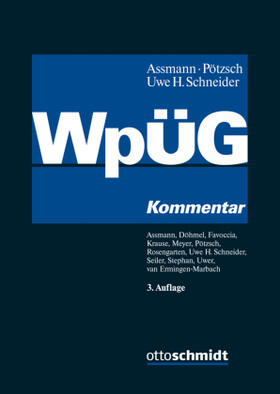 Assmann / Pötzsch / Schneider | WpüG | Buch | sack.de