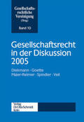 Gesellschaftsrechtliche Vereinigung |  Gesellschaftsrecht in der Diskussion 2005 | Buch |  Sack Fachmedien