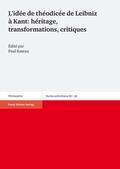 Rateau |  L'idée de théodicée de Leibniz à Kant: héritage, transformations, critiques | Buch |  Sack Fachmedien