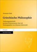 Diels / Saltzwedel |  Griechische Philosophie | eBook | Sack Fachmedien