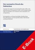 Kipker / Kopp / Hamann |  Der normative Druck des Faktischen: Technologische Herausforderungen des Rechts und seine Fundierung in sozialer Praxis | eBook | Sack Fachmedien