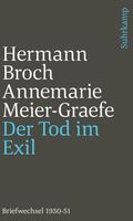 Broch / Meier-Graefe / Lützeler |  Broch, H: Tod im Exil | Buch |  Sack Fachmedien
