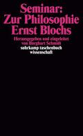Schmidt |  Seminar: Zur Philosophie Ernst Blochs | Buch |  Sack Fachmedien