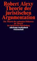 Alexy |  Alexy, R: Theorie der juristischen Argumentation | Buch |  Sack Fachmedien