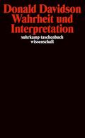 Davidson / Henrich / Herborth |  Wahrheit und Interpretation | Buch |  Sack Fachmedien