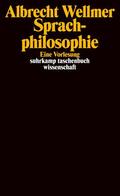 Wellmer / Hoffmann / Rebentisch |  Wellmer: Sprachphilosophie | Buch |  Sack Fachmedien