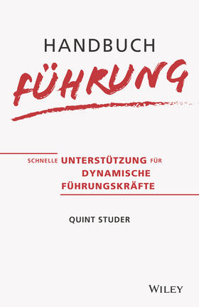 Studer | Handbuch Führung | Buch | sack.de