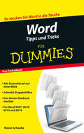 Schwabe |  Word Tipps und Tricks für Dummies | Buch |  Sack Fachmedien