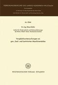 Keller |  "Vergleichsuntersuchungen an gas-, bad- und ionitrierten Maschinenteilen" | Buch |  Sack Fachmedien