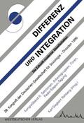 Rehberg |  Differenz und Integration: Die Zukunft moderner Gesellschaften | Buch |  Sack Fachmedien