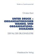 Kerst |  Unter Druck - Organisatorischer Wandel und Organisationsdomänen | Buch |  Sack Fachmedien