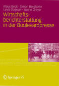 Beck / Berghofer / Dogruel |  Wirtschaftsberichterstattung in der Boulevardpresse | eBook | Sack Fachmedien