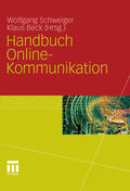 Schweiger / Beck |  Handbuch Online-Kommunikation | eBook | Sack Fachmedien