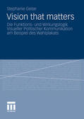Geise |  Vision that matters | eBook | Sack Fachmedien
