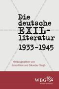 Singh / Klein |  Die deutsche Exilliteratur 1933 bis 1945 | eBook | Sack Fachmedien