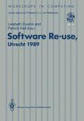 Hall / Dusink |  Software Re-use, Utrecht 1989 | Buch |  Sack Fachmedien